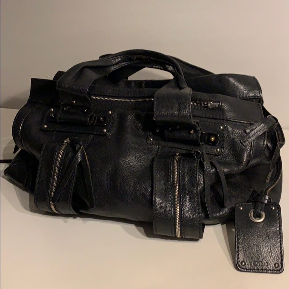 Chloe Tracy top handle black